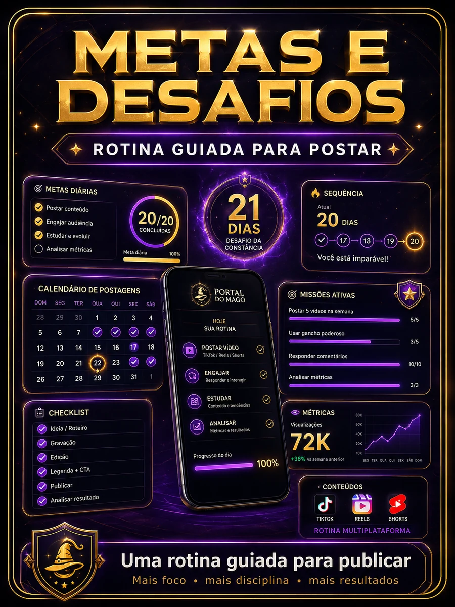 Metas e desafios inclusos