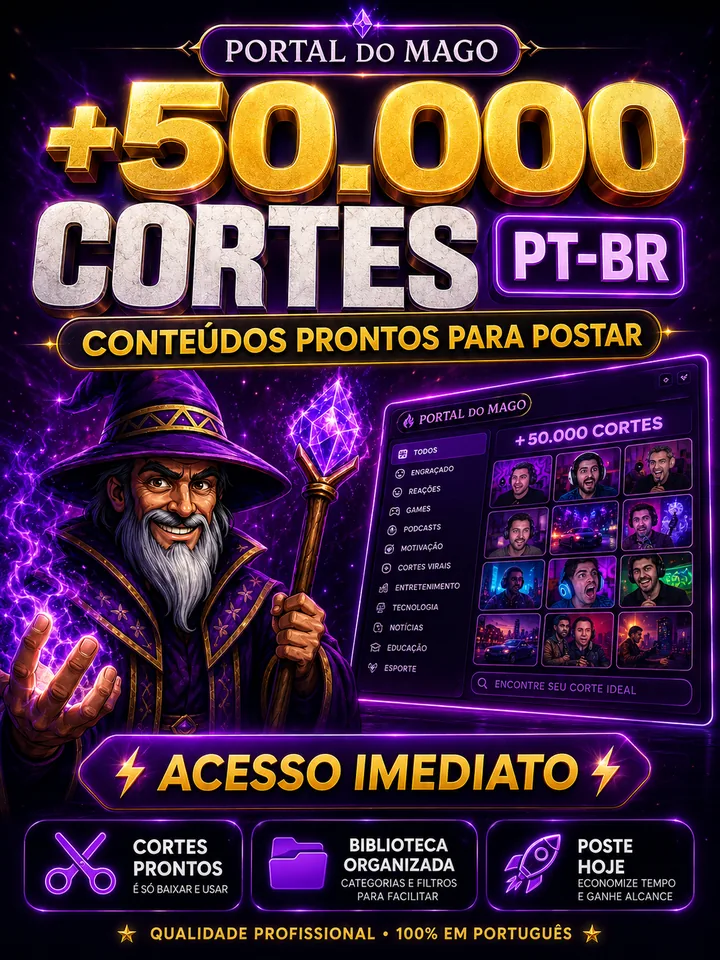 Card de 50.000 cortes PT-BR